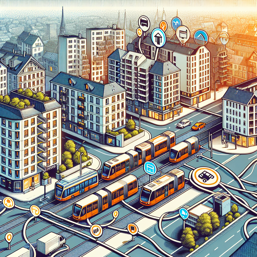 Einfluss öffentlicher Verkehrsanbindungen auf Mietspiegel in Bonn Südstadt